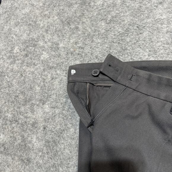 GUNEX by BRUNELLO CUCINELLI Women’s Chinos Size 4 Gray Dark Wash Pleated Pants - Picture 12 of 12